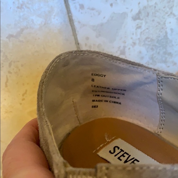 Steve Madden edggy flats EUC size 8 worn once - Picture 5 of 5